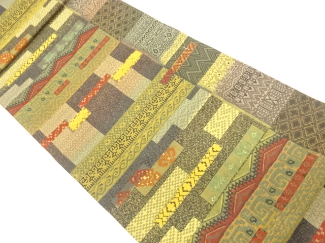 Japanese Kimono / Fukuro Obi Silk